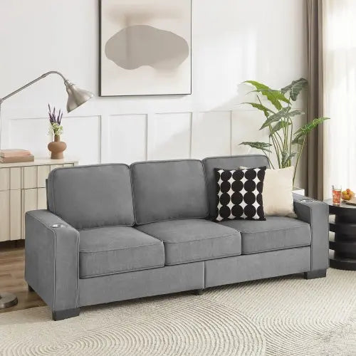Fabric Modern Compressed Couch My Store