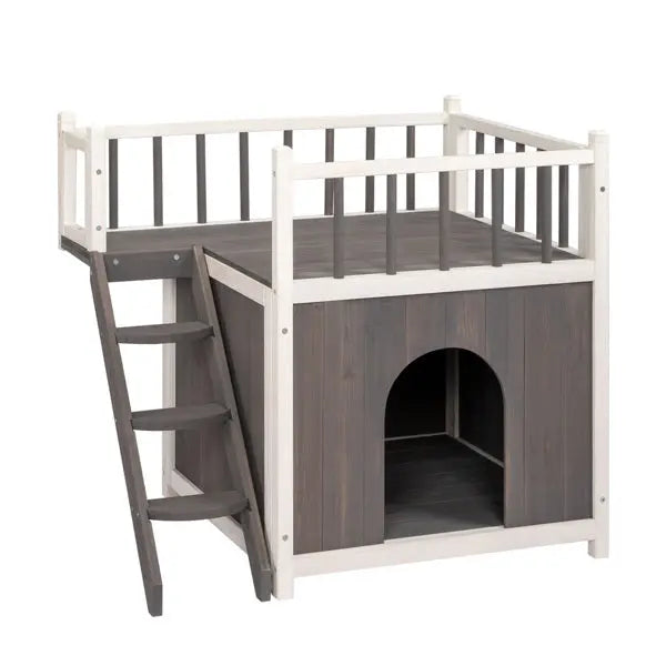 2-story Cat House With Ladder My Store