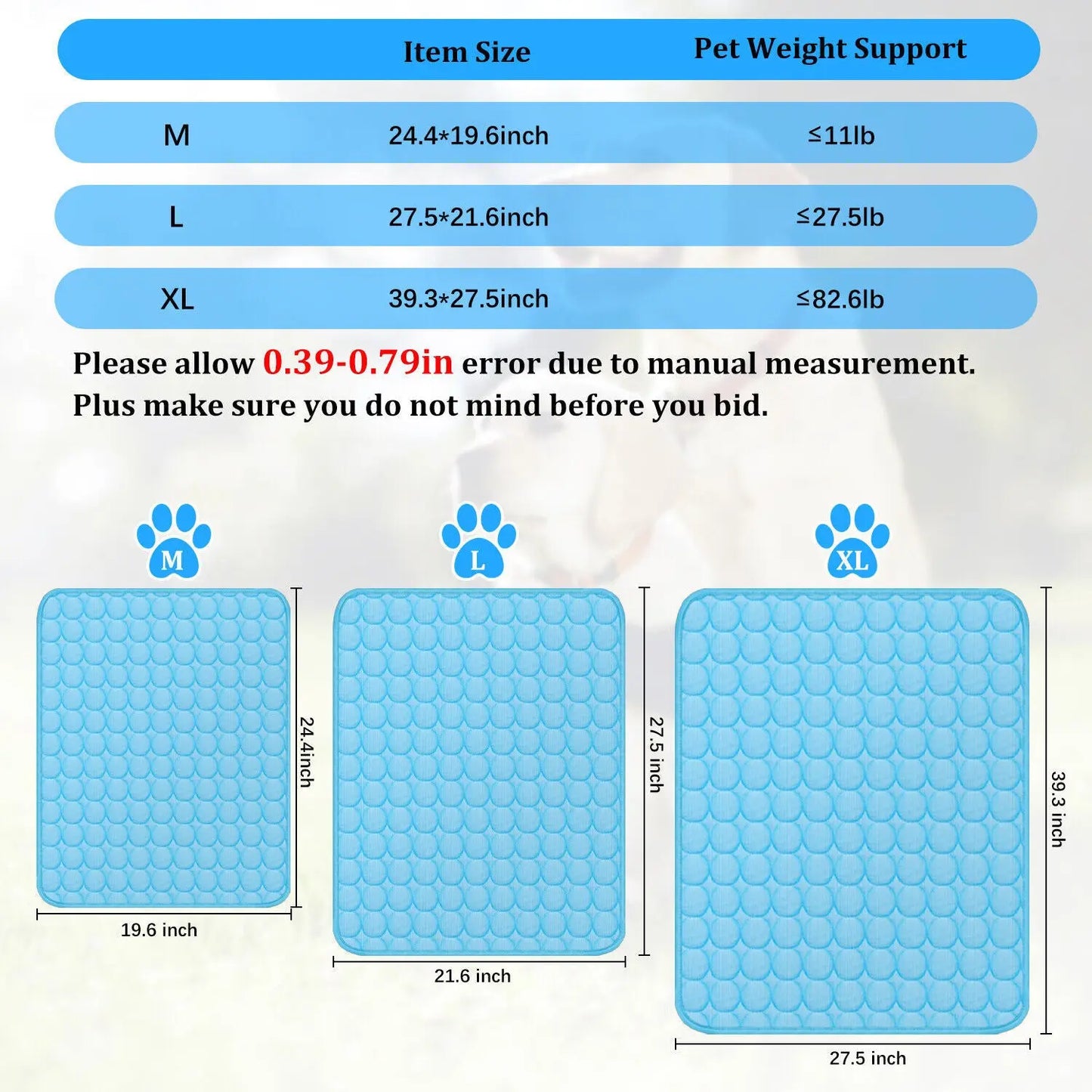Pet Cooling Mat My Store