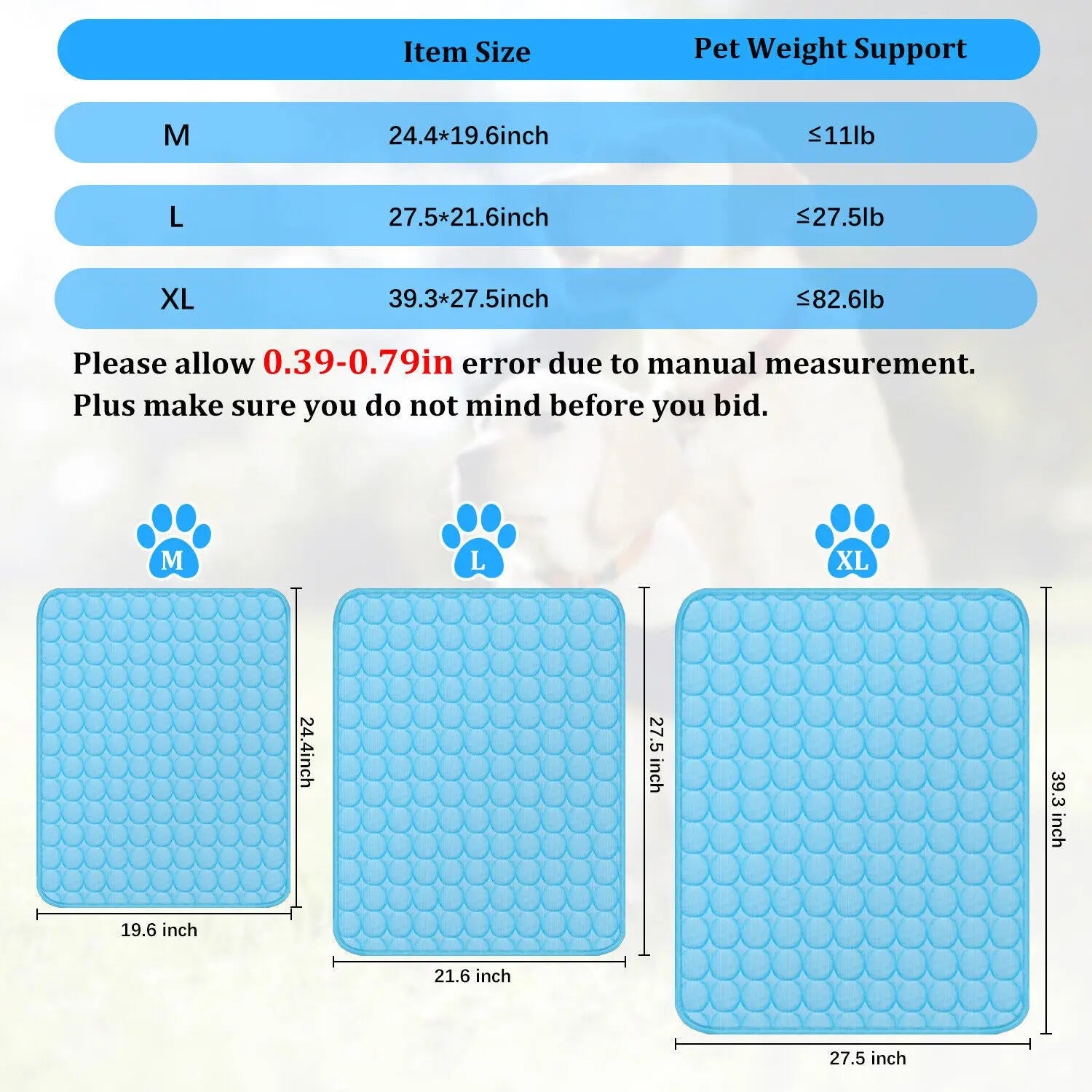Pet Cooling Mat My Store