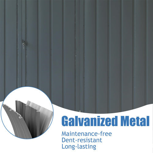 11x 9 With Galvanized Steel Frame Windows- Dark Gray Inkedjoy