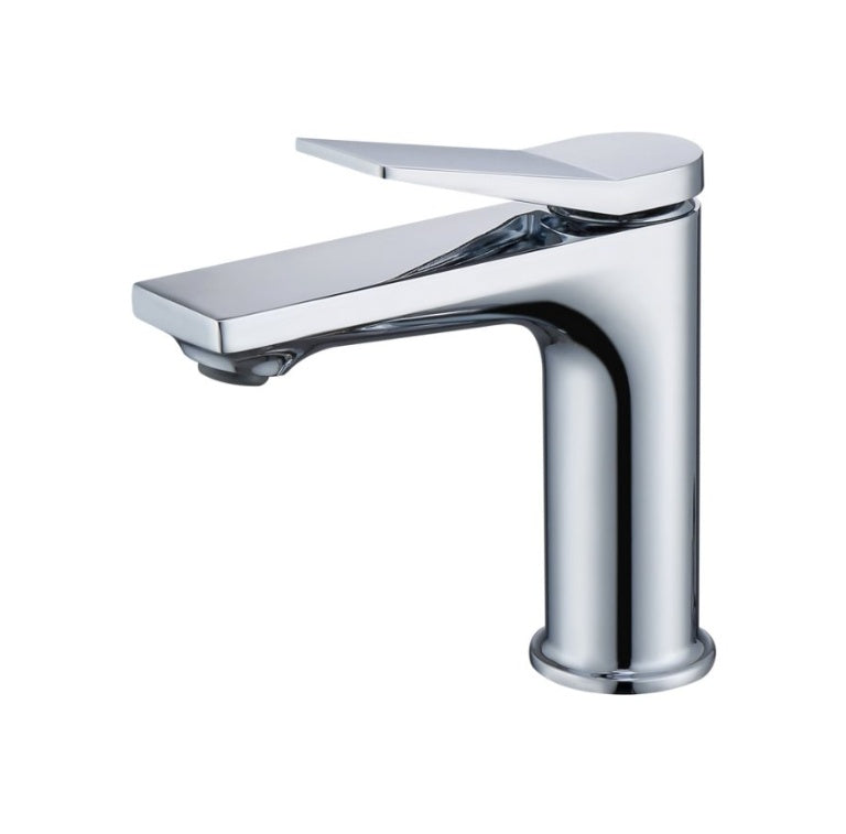 Chrome Single Hole Bathroom Faucet My Store