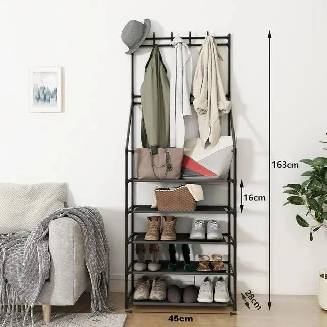 5-Tier Shoe Rack Shoe Storage Inkedjoy