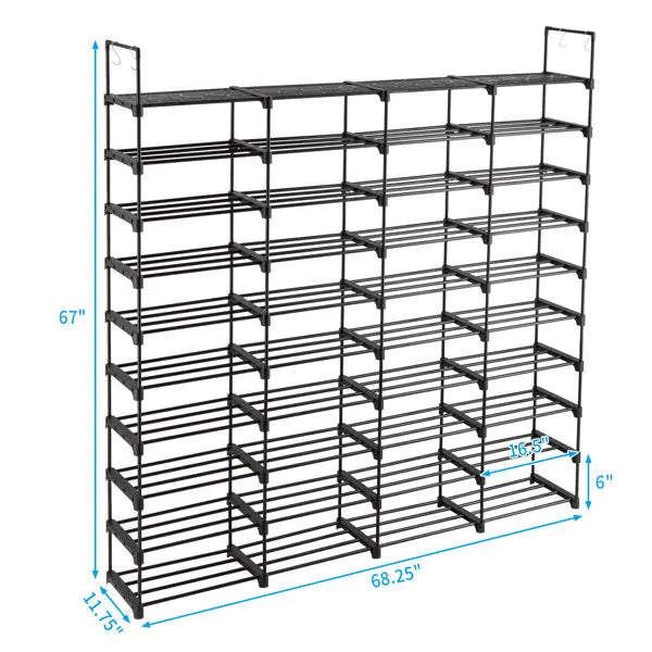 10 Layer Shoe Rack Inkedjoy
