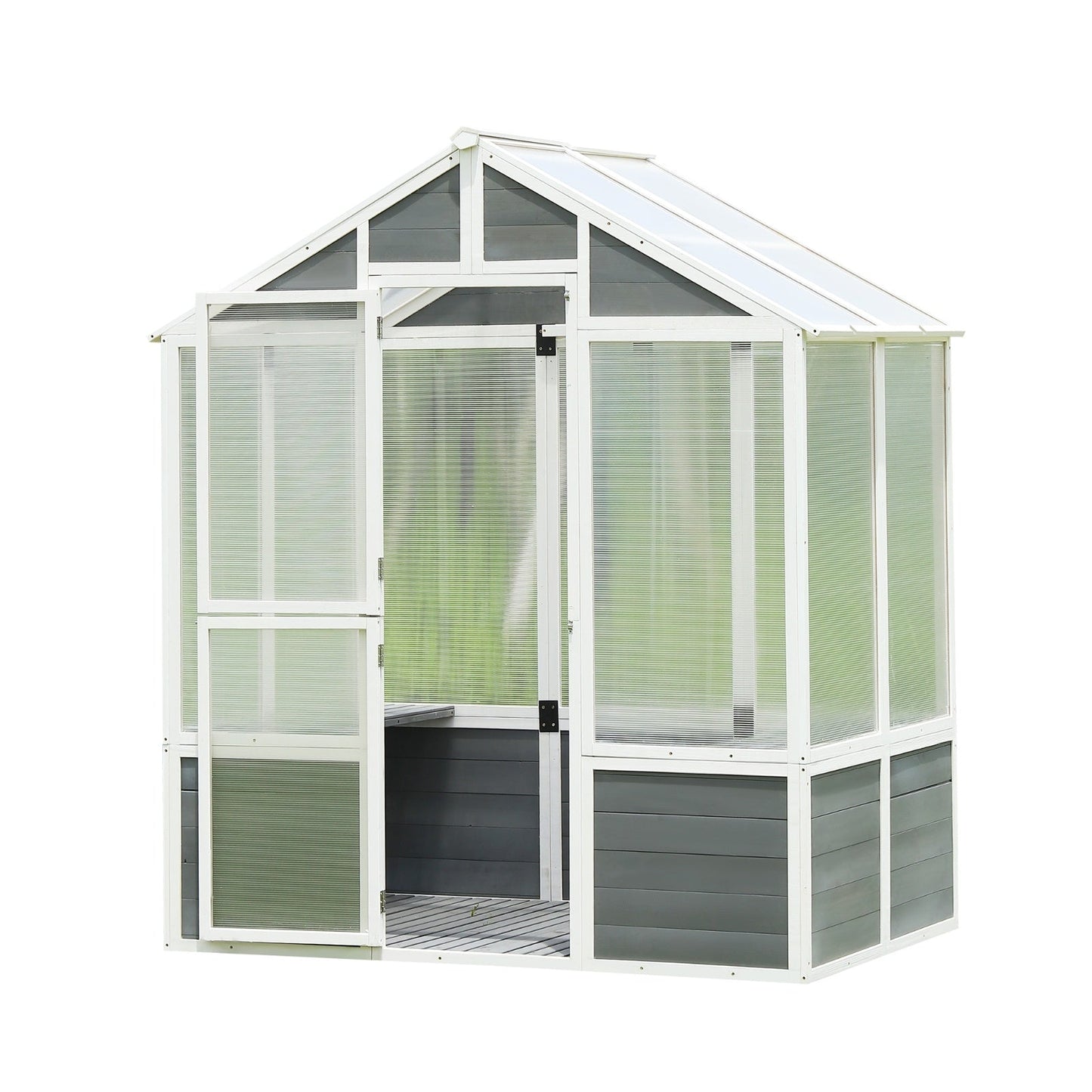 76x48x86Walk In Polycarbonate Greenhouse My Store