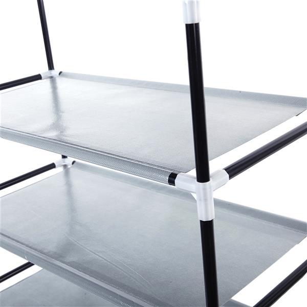 10 Layer 9-grid Non-woven Shoe Cabinet Inkedjoy