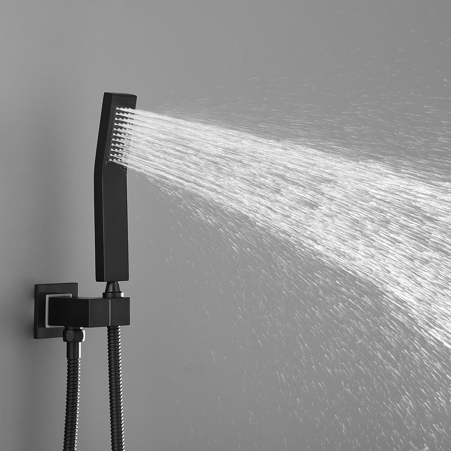 10 Inch Shower Head Bathroom Luxury Rain Shower Complete Combo Set Wall Mounted Inkedjoy