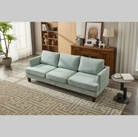 Fabric 3 Seater Couch With 2 USB My Store