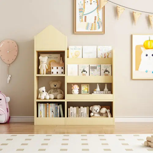 Wooden Children's Bookshelf My Store