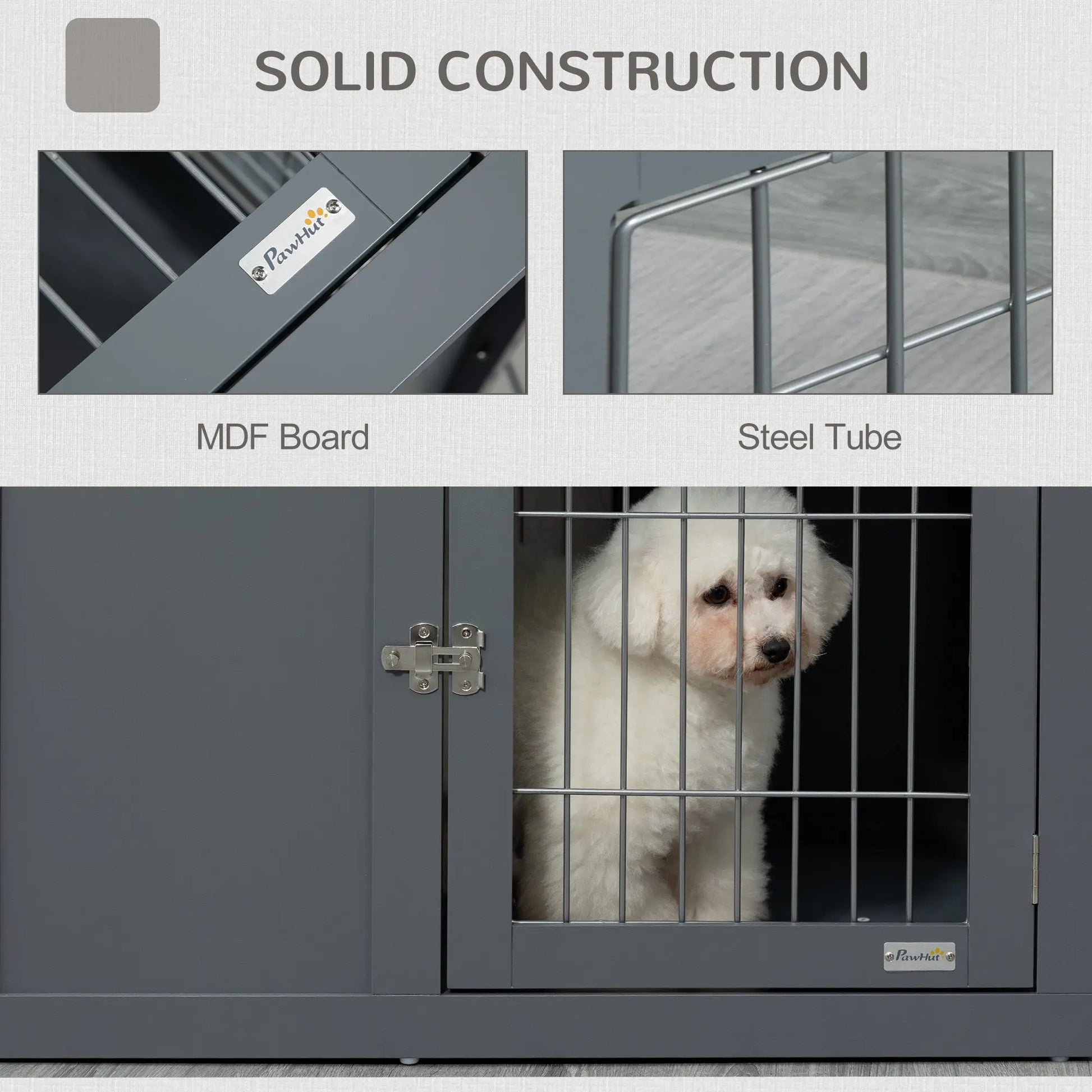 Dog Cage Furniture Metal Indoor Pet Cage My Store