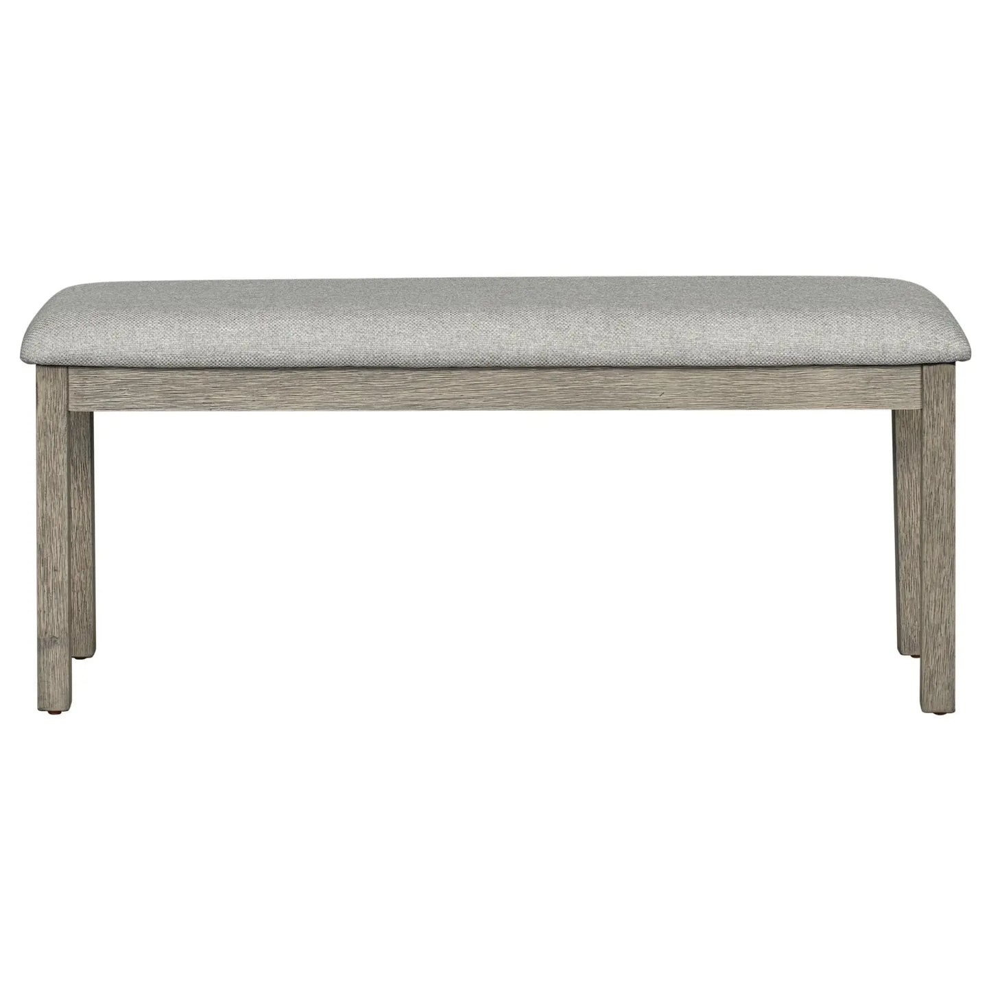 TREXM 6-Piece Rubber Wood Dining Set With Wood Grain Pattern Tabletop My Store