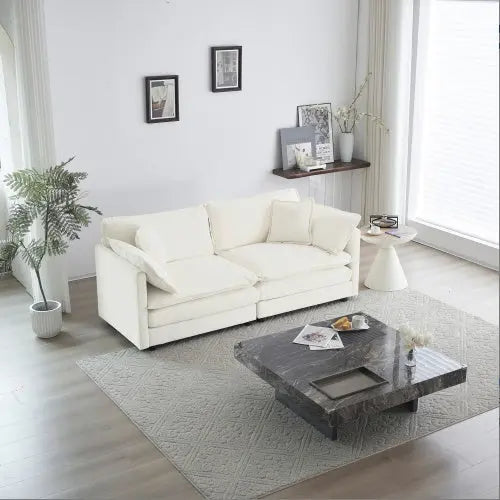 Modern Fabric Love seat Sofa My Store