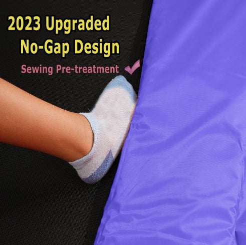 7FT Trampoline For Kids With Safety Enclosure Net, Slide And Ladder My Store