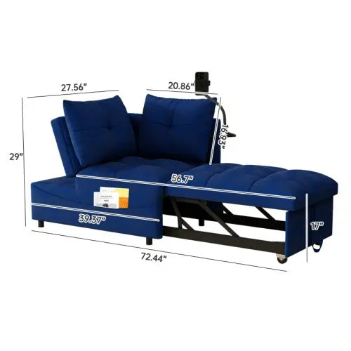 Foldable Sofa Bed In 3 Lengths My Store
