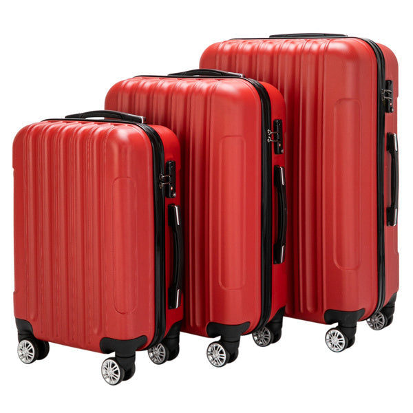 Vertical Pattern Three In One Handle Universal Wheel Pull Rod Box Inkedjoy