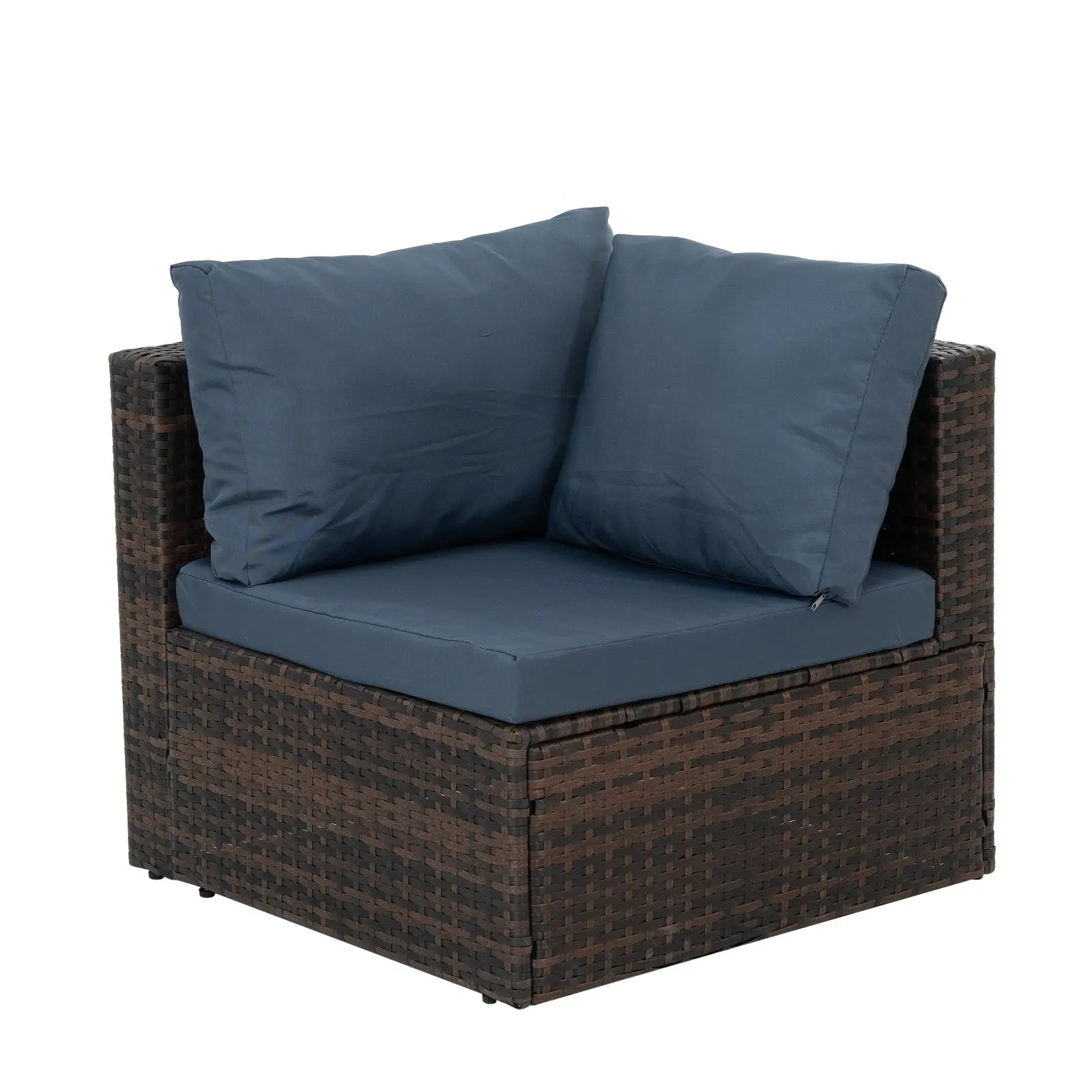 Patio Furniture, Outdoor Furniture, Seasonal PE Wicker Furniture, 5 Set Wicker Furniture With Temper My Store