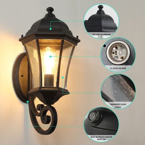 Glass Retro Wall Light My Store