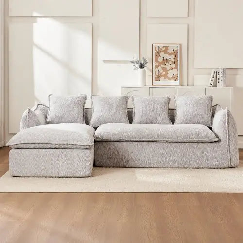 Comfy Sectional L-Shape Sofa Couch With Chaise My Store