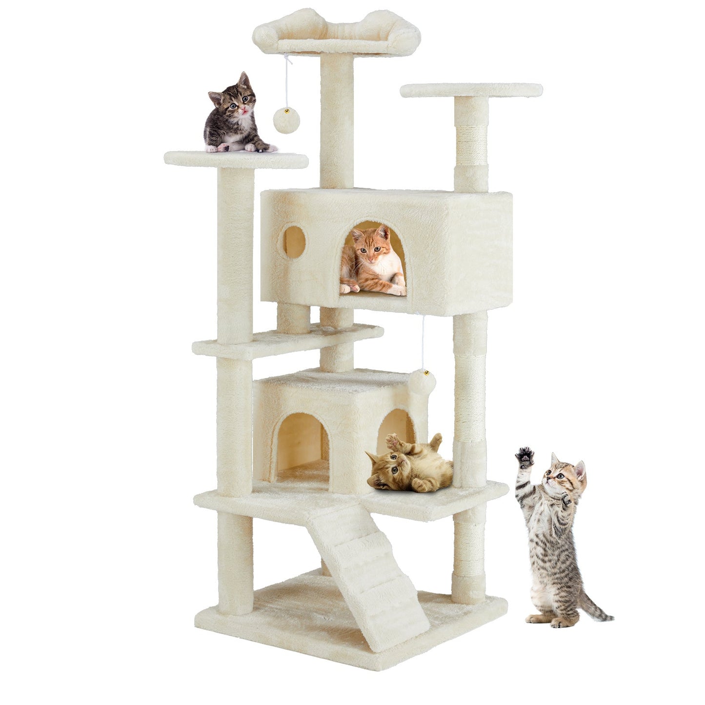 Multi Functional Cat Treehouse Cat Climbing Frame My Store