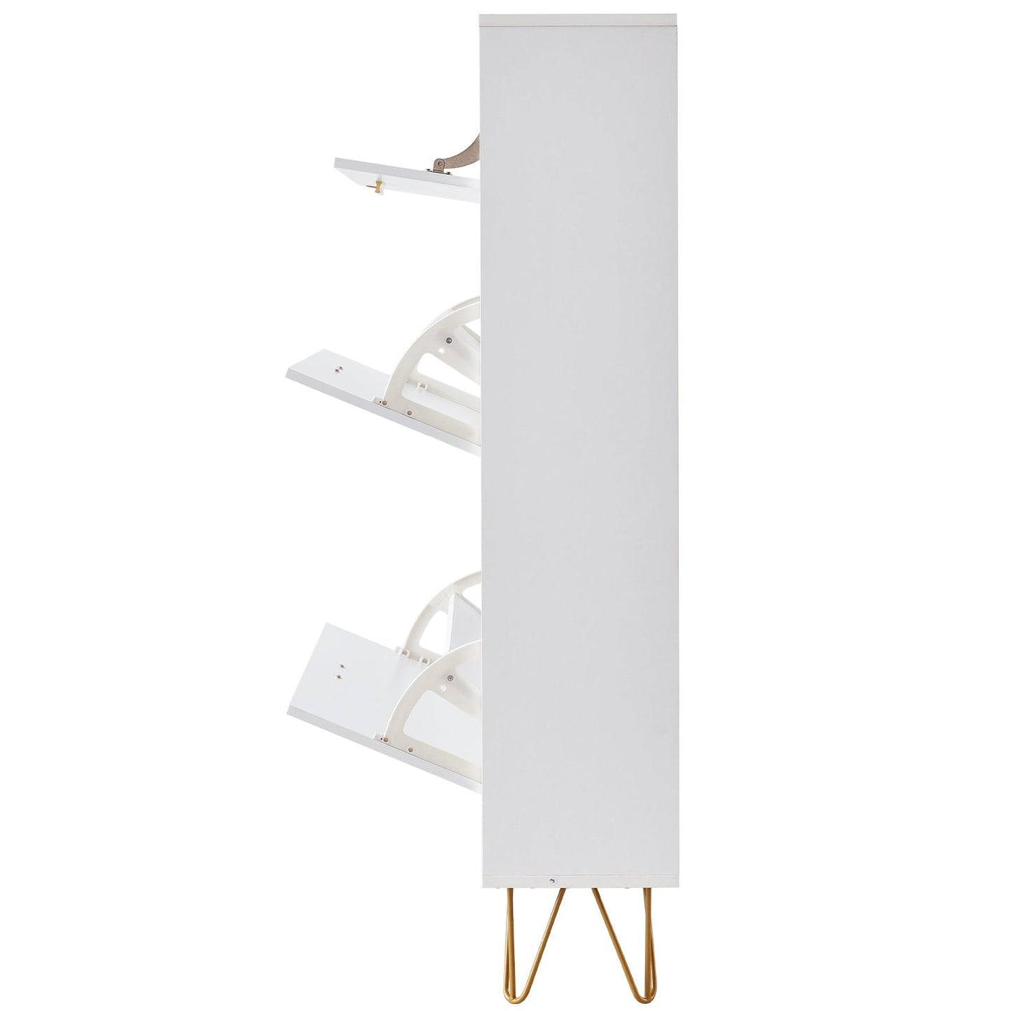 Shoe Cabinet With 3 Flip Drawers Inkedjoy