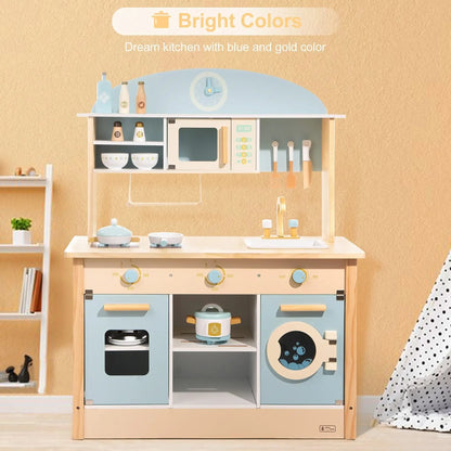 Pretend Play Kitchen Cooking Toy Set Gift For Boys And Girls My Store