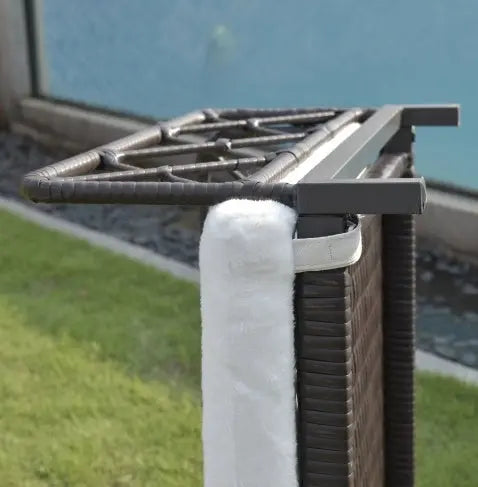 Wicker Rattan Dog Sofa Bed Outdoor Indoor Water Resistant My Store