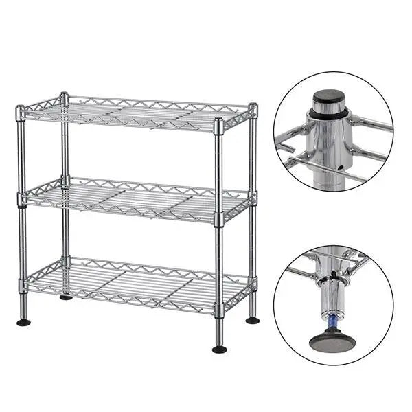 Three Story Kitchen Mini Home Shelf 450x200xH450mm My Store