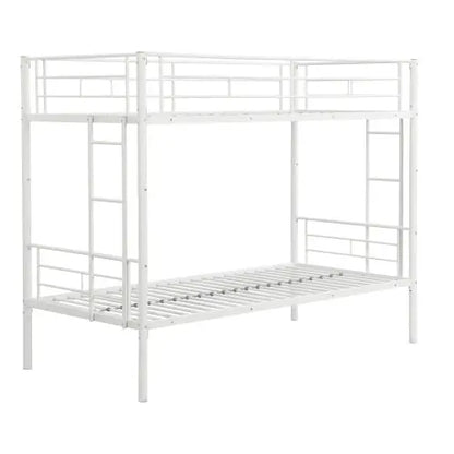 METAL BUNK BED WHITE My Store