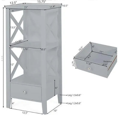 Drawer Style Storage Rack My Store