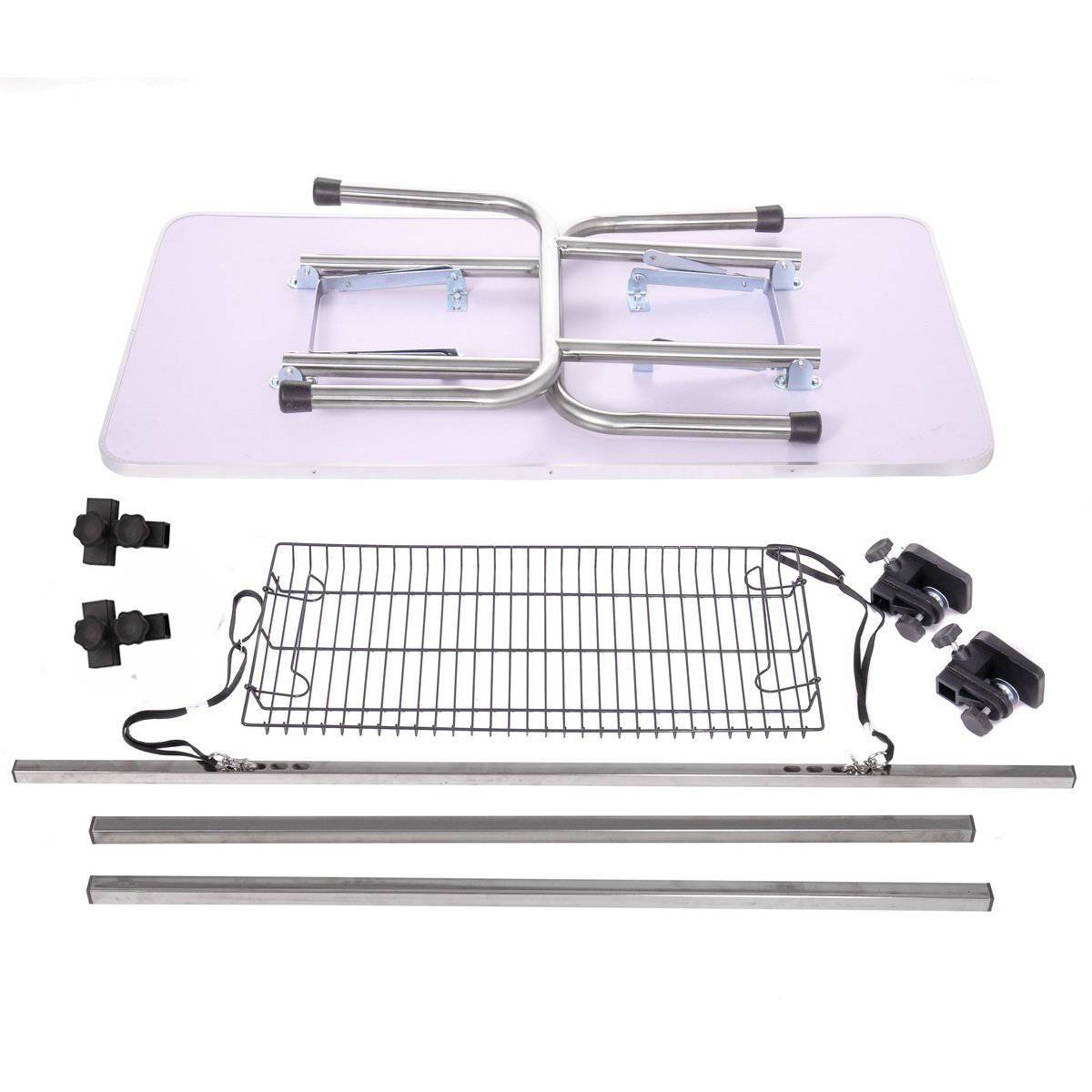 Stainless Steel Folding Dog Pet Grooming Table Heavy Duty Grooming Table My Store