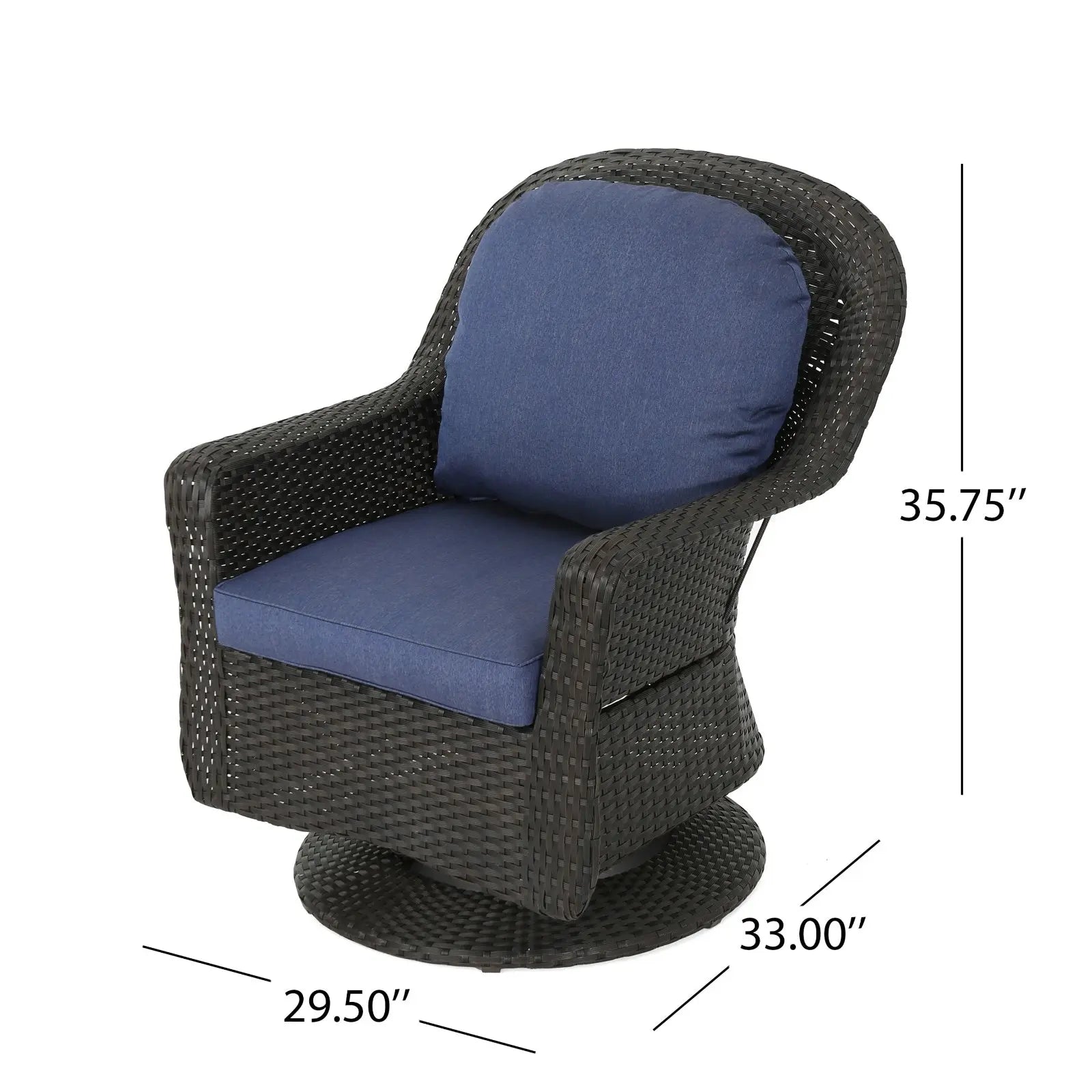 LIAM SWIVEL CLUB CHAIR  Set Of 2 My Store