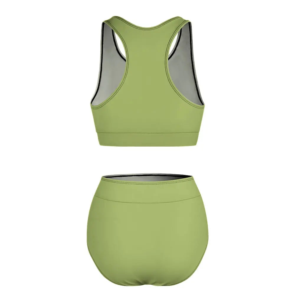 Ladies Two Piece Bikini Swimsuit Inkedjoy