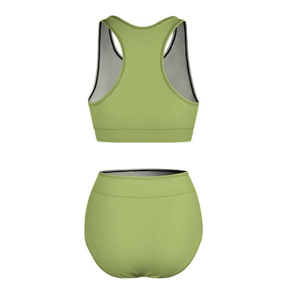 Ladies Two Piece Bikini Swimsuit Inkedjoy