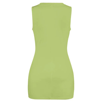 Navel-Baring Cross-Fit Hip Skirt Inkedjoy