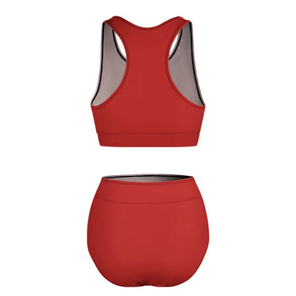 Ladies Two Piece Bikini Swimsuit Inkedjoy