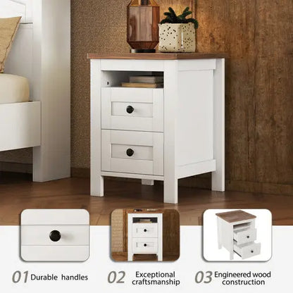 Bedside Table In The Bedroom My Store
