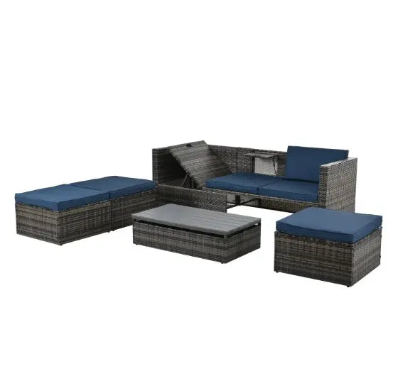 Sofa With Chaise Longue My Store