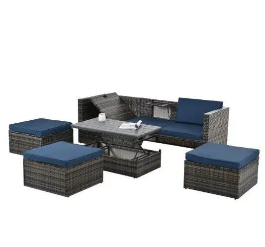 Sofa With Chaise Longue My Store