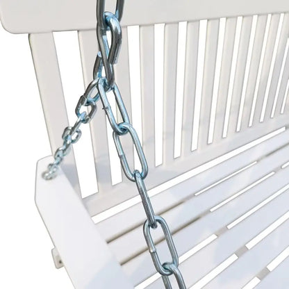 Wooden Bench Swing With Chain My Store