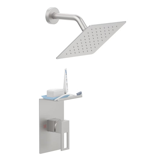Shower Faucet With Storage Shelves Inkedjoy