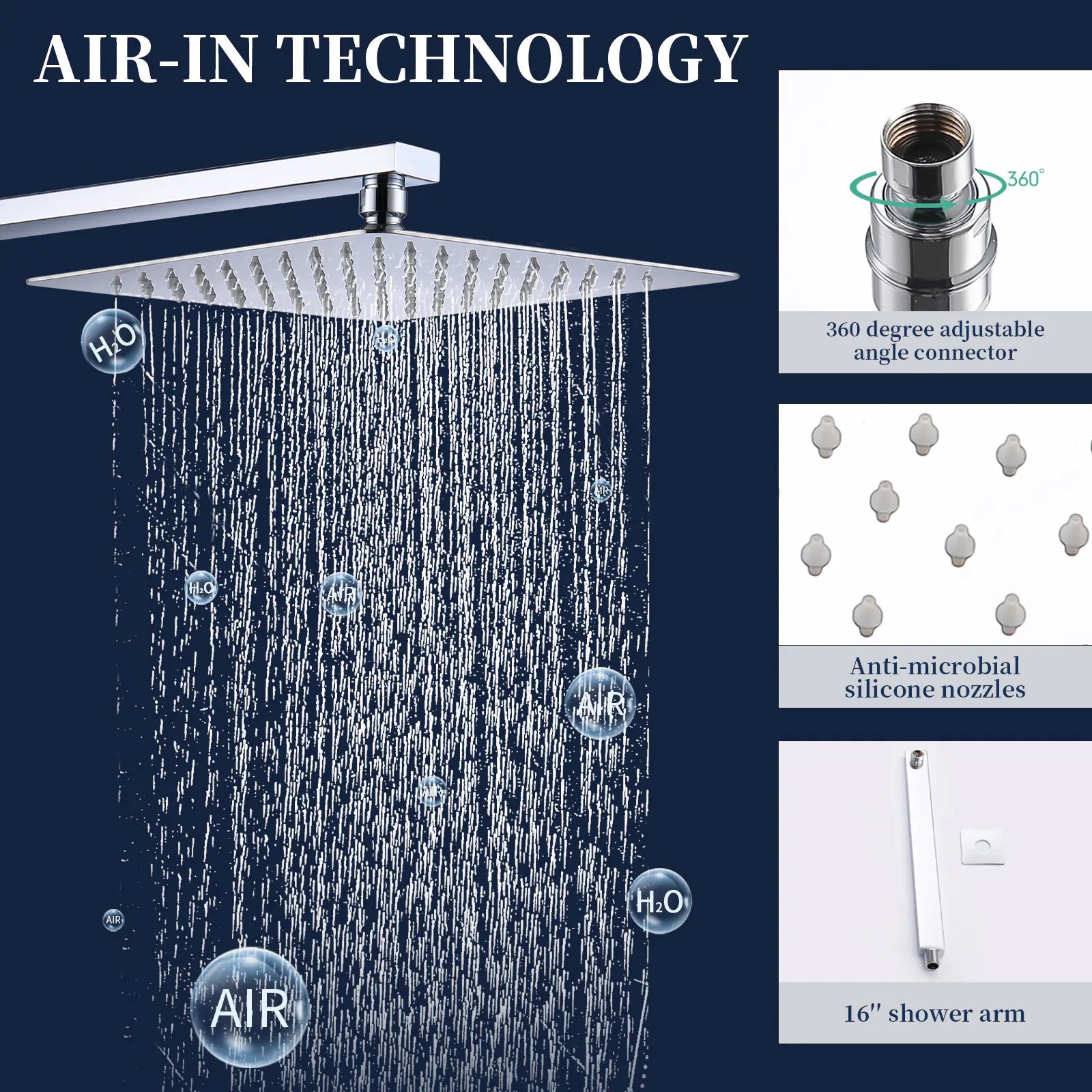 Metal Shower Faucets Inkedjoy