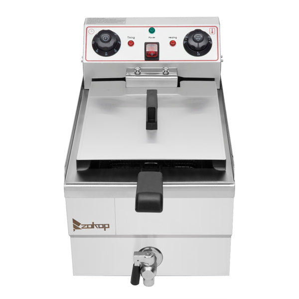 Electric Fryer Silver My Store