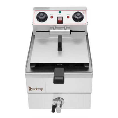 Electric Fryer Silver My Store