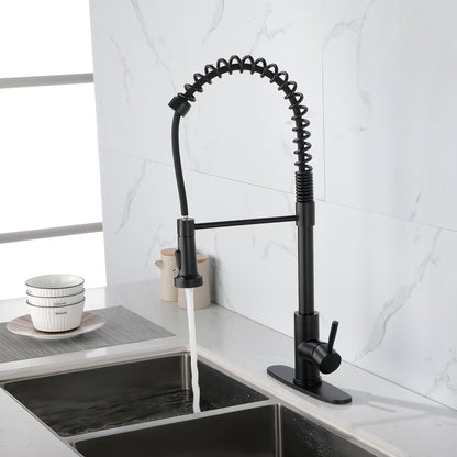 Solid Brass Single Handle Single Rod Downward Spring Kitchen Sink Faucet My Store