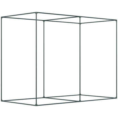 6' X 3' Crop Cage, Plant Protection Tent With Zippered Doors For Vegetable Garden Inkedjoy