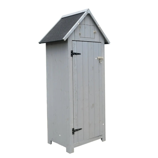 XWT007 Outdoor Storage For Patio Furniture - Backyard Garden Lawn, Natural My Store