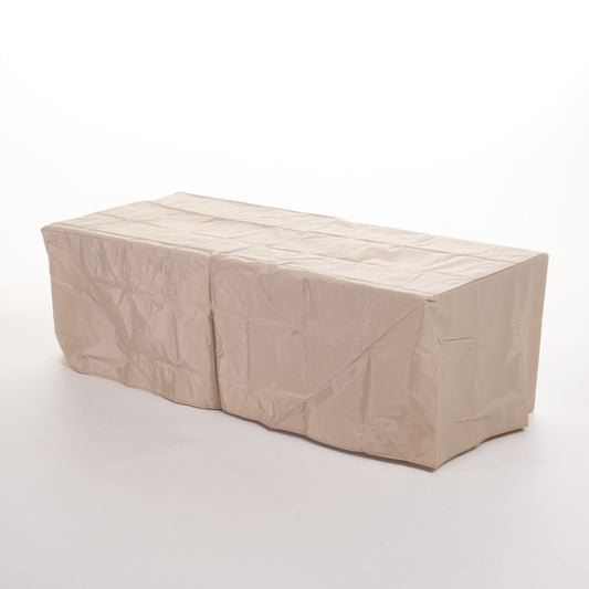 Patio Fire Pit Rectangular Wood Finish MGO Fire Table - Grey Inkedjoy