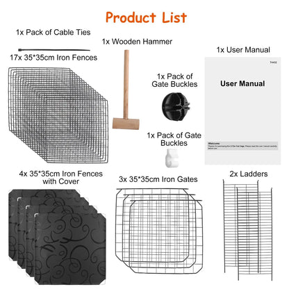 Cat Cage With 3 Doors And 3 Layers, Suitable For Kittens, Puppies, Rabbits My Store