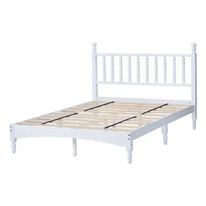 Solid Rubberwood Bed My Store
