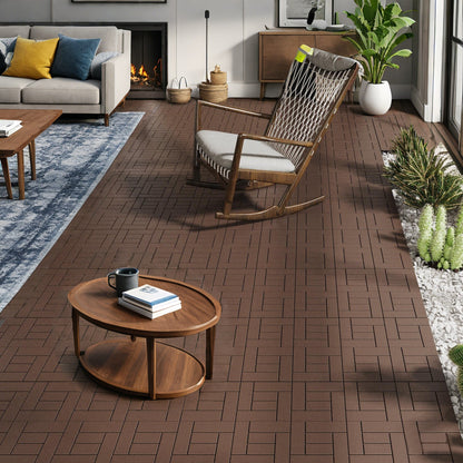 Waterproof, Wear-resistant, DIY Assembly, Garden, Courtyard, Balcony,plastic Flooring Inkedjoy